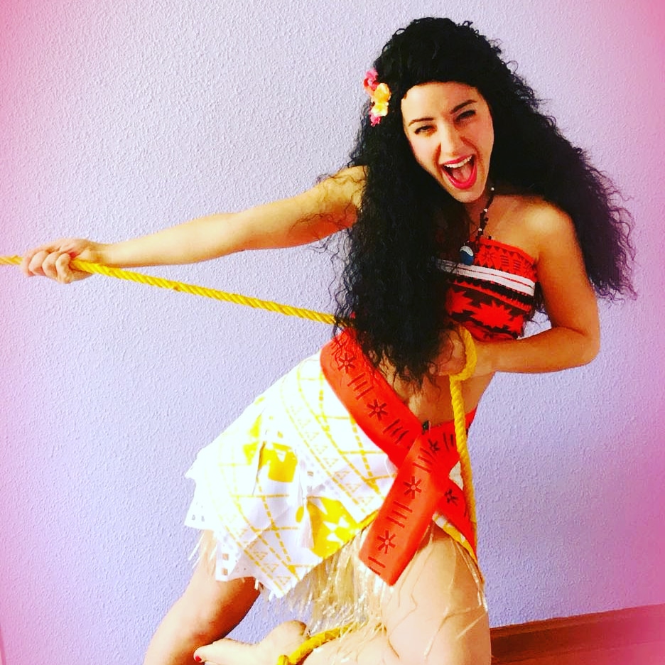 animaciones con Vaiana
