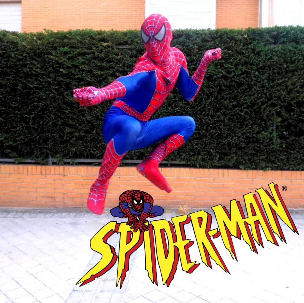 animaciones infantiles con spiderman