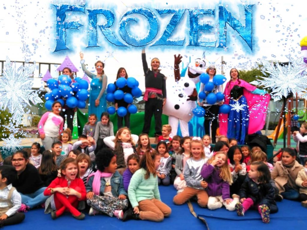 animaciones infantiles con frozen