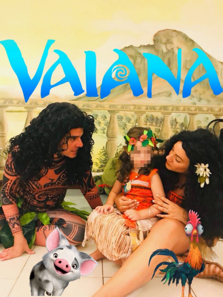 animaciones infantiles de cumpleaños con vaiana