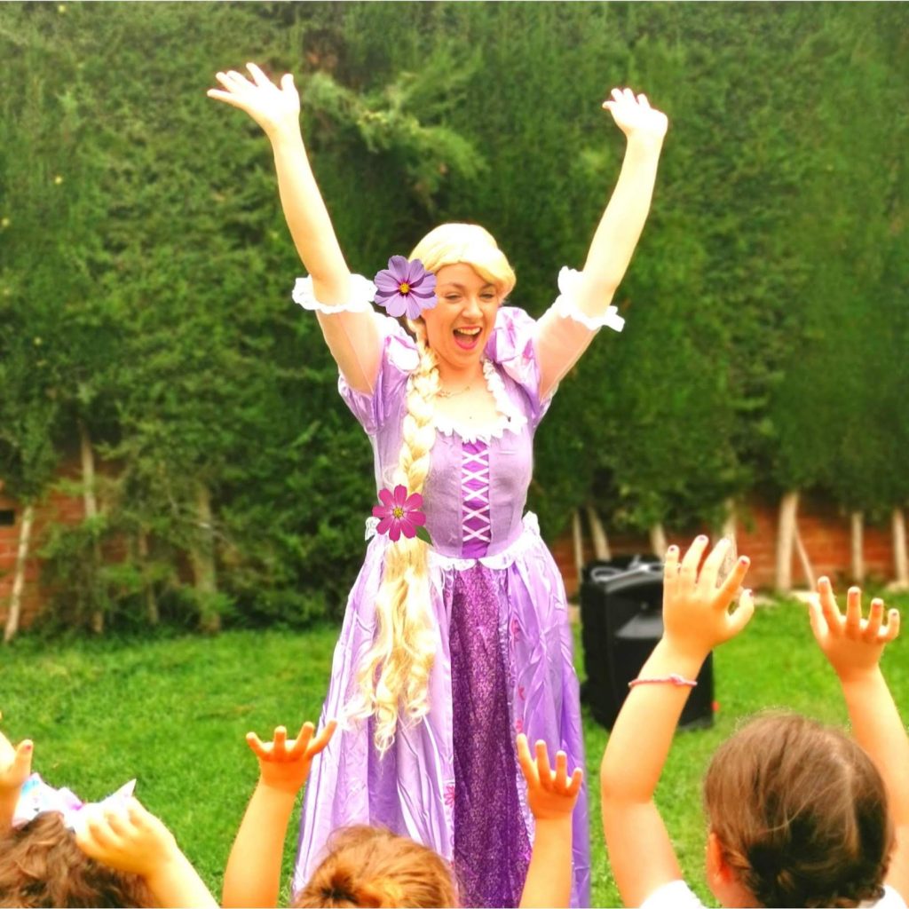 animaciones infantiles con rapunzel