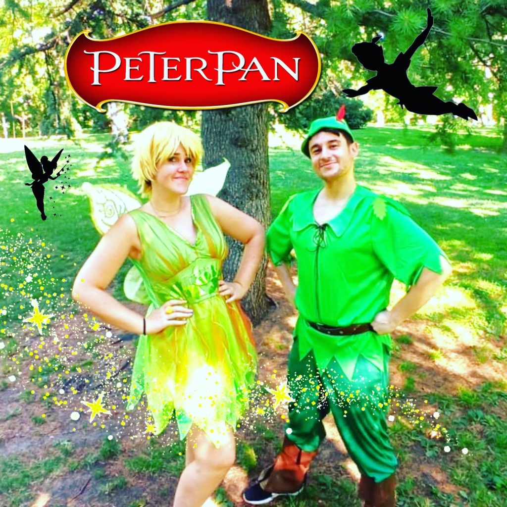 ANIMACIONES INFANTILES CON PETER PAN Y CAMPANILLAS